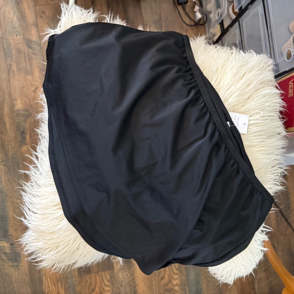 Cacique Black swim skirt